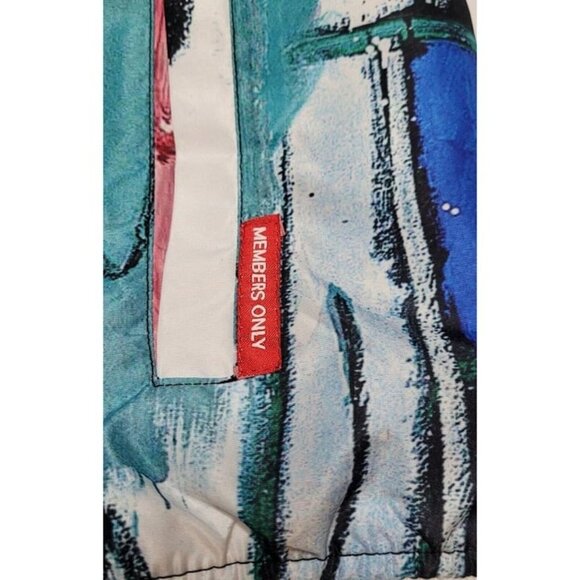 Members Only Jean Michel Basquiat Full Zip Jacket - Picture 4 of 7